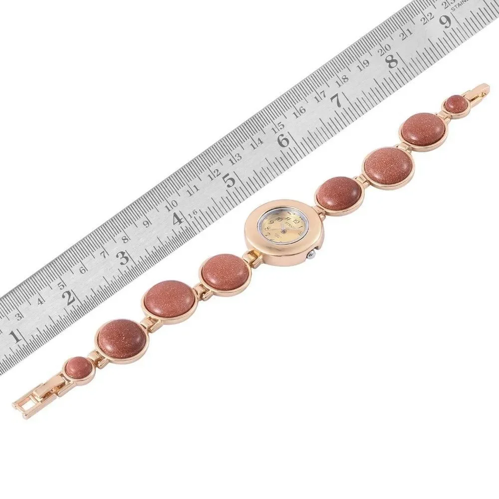 4 FOR $20 STRADA Watch ION Plated Red Goldtone